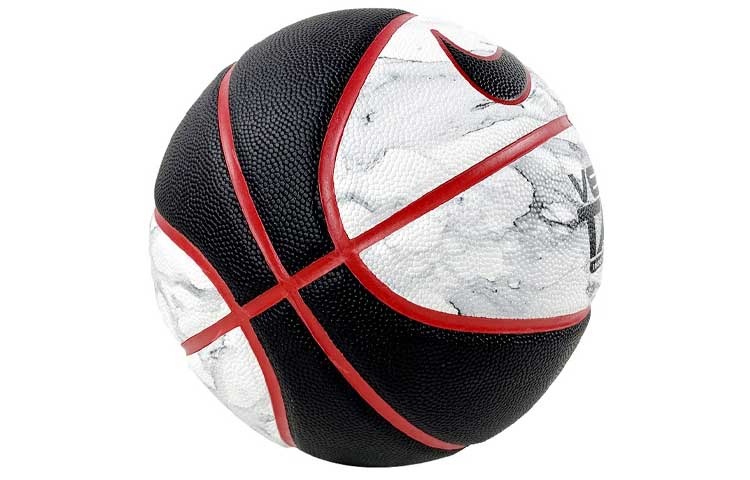 Shop Bola Basket Unisex Nike PU Non-Slip Hitam Putih Ukuran 7 Latihan Durable. N000116494007