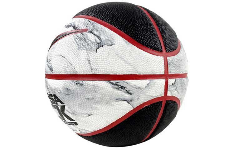 Details for Bola Basket Unisex Nike PU Non-Slip Hitam Putih Ukuran 7 Latihan Durable. N000116494007