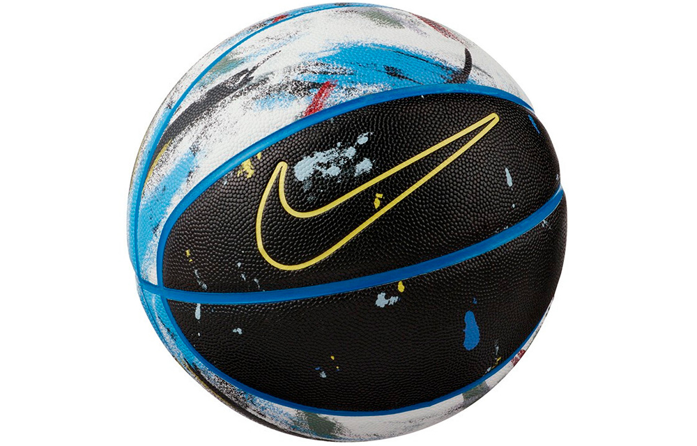 Order Nike PU Basketball Durable Wear-Resistant Black Blue Size 7 Unisex Training Ball DJ7807-911