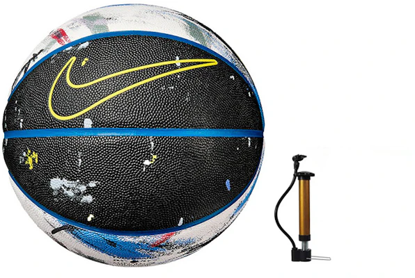Nike PU Basketball Durable Wear-Resistant Black Blue Size 7 Unisex Training Ball DJ7807-911 Sizing Nike PU Basketball Durable Wear-Resistant Black Blue Size 7 Unisex Training Ball DJ7807-911