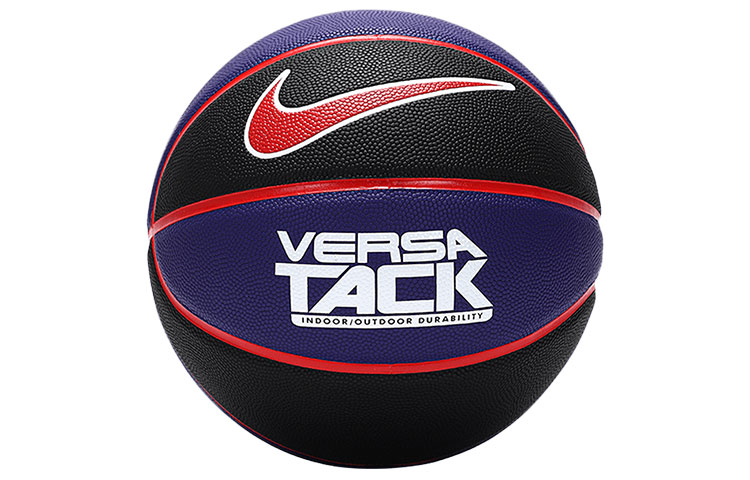 Nike PU Basketball High Durability Black/Blue/Red Size 7 Training Unisex BB0639-049