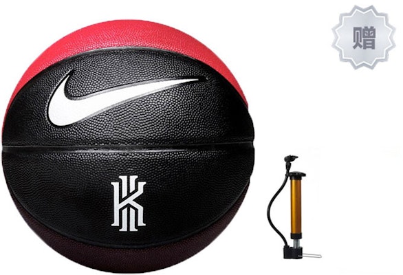 耐克 PU 篮球 Kyrie Crossover 红/黑 7号 男女通用训练球 CV1134-978 Order 耐克 PU 篮球 Kyrie Crossover 红/黑 7号 男女通用训练球 CV1134-978