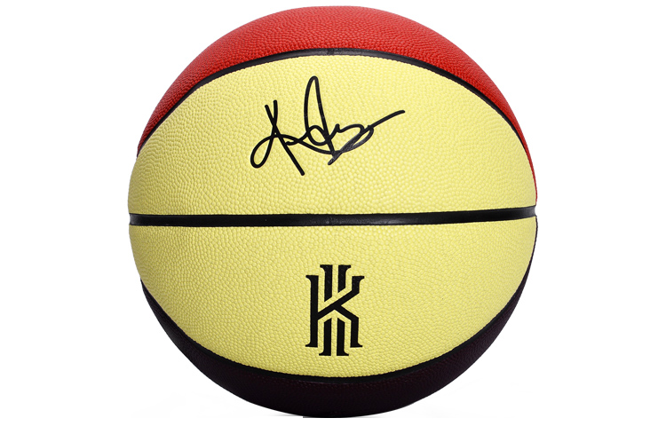 Shop 耐克 PU 篮球 Kyrie Crossover 红/黑 7号 男女通用训练球 CV1134-978