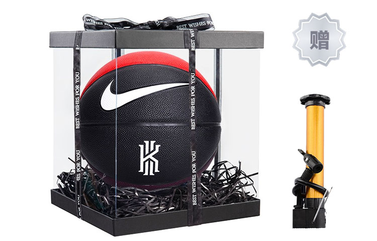 Sizing 耐克 PU 篮球 Kyrie Crossover 红/黑 7号 男女通用训练球 CV1134-978