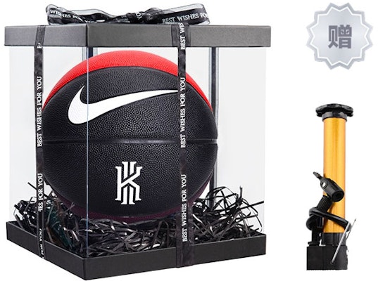 耐克 PU 篮球 Kyrie Crossover 红/黑 7号 男女通用训练球 CV1134-978 Sizing 耐克 PU 篮球 Kyrie Crossover 红/黑 7号 男女通用训练球 CV1134-978