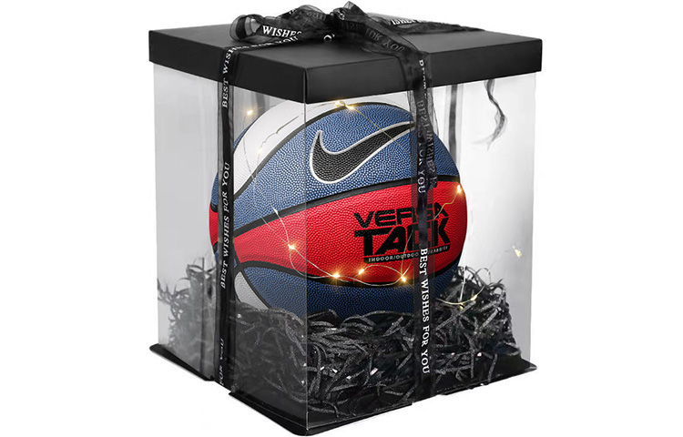 Nike PU Basketball Versa Tack Durable Non-Slip Indoor/Outdoor Red White Blue Size 7 BB0639-463