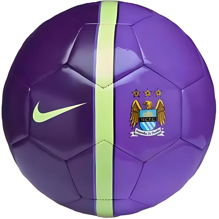 Nike PU Manchester City Home Football Purple - Haaland Foden Training Match Ball SC2608-553