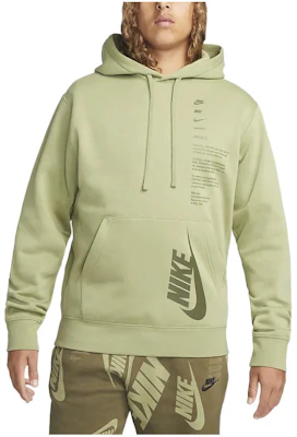 Nike Pullover Sweatshirt Letter Logo Print Pale Green DQ5152-097 Buy Nike Pullover Sweatshirt Letter Logo Print Pale Green DQ5152-097