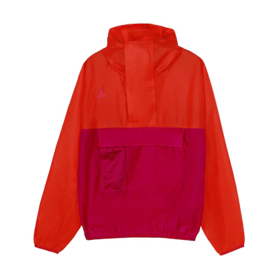 Nike Purple-Red Half-Zip Colorblock Windbreaker Softshell Jacket CD7635-634