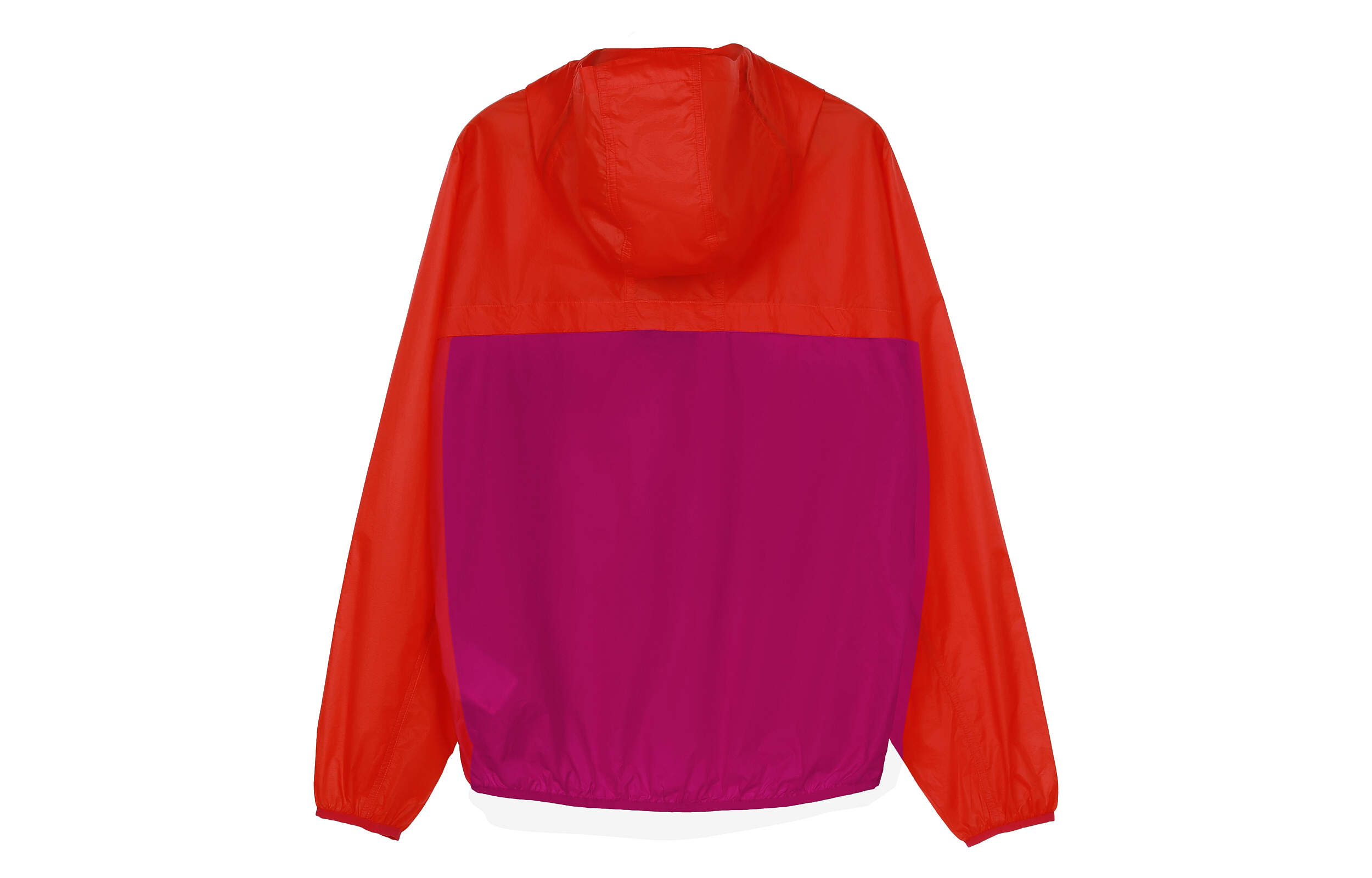 Lookbook Nike Purple-Red Half-Zip Colorblock Windbreaker Softshell Jacket CD7635-634