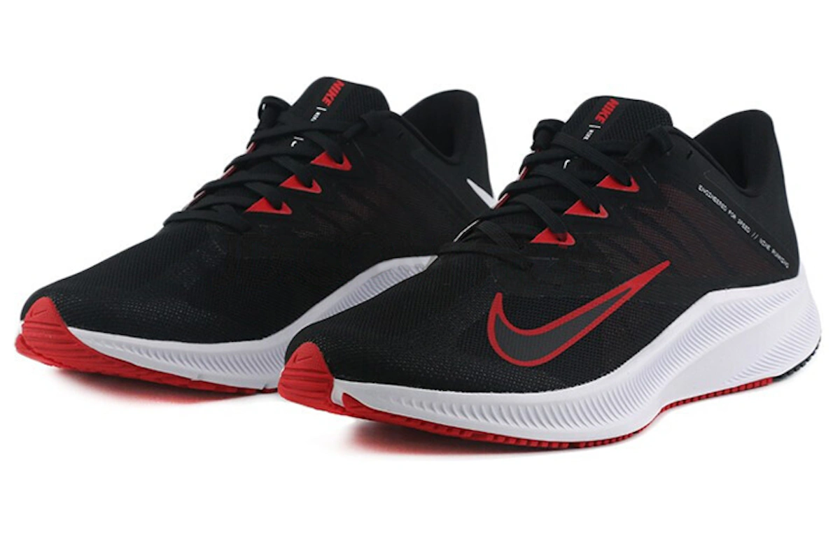 Nike Quest 3 'Black University Red'