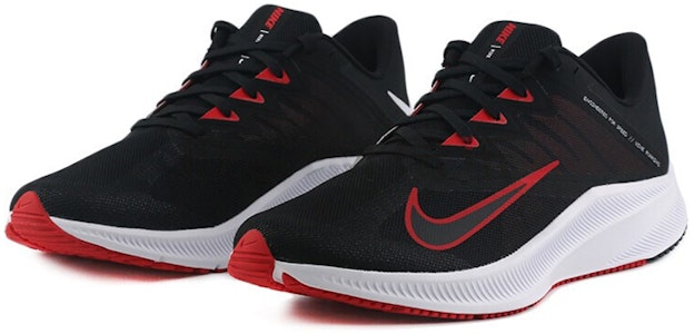 Nike Quest 3 'Negro Rojo Universitario' CD0230-004 Lookbook Nike Quest 3 'Negro Rojo Universitario' CD0230-004