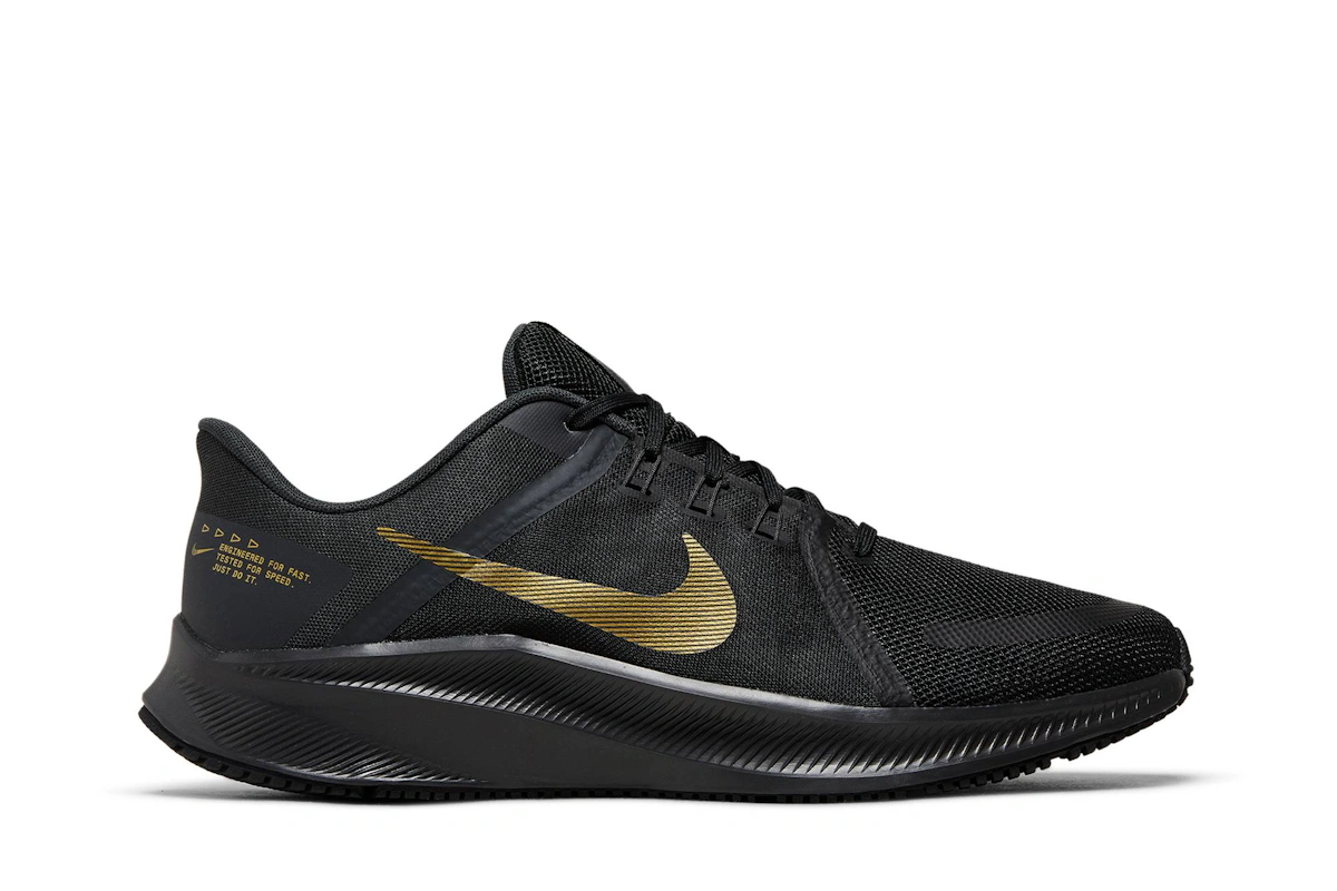 Nike Quest 4 'Black Metallic Gold' DA1105-010