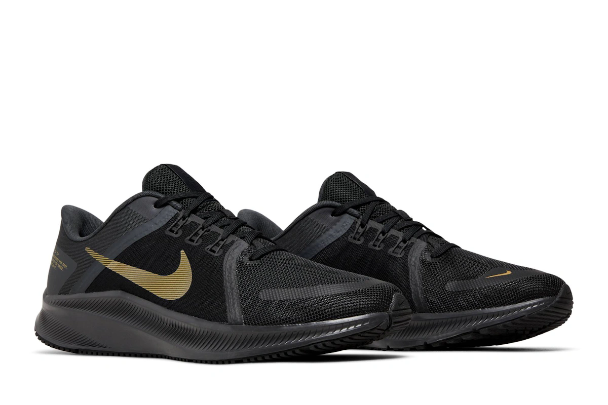 Nike Quest 4 'Black Metallic Gold' DA1105-010