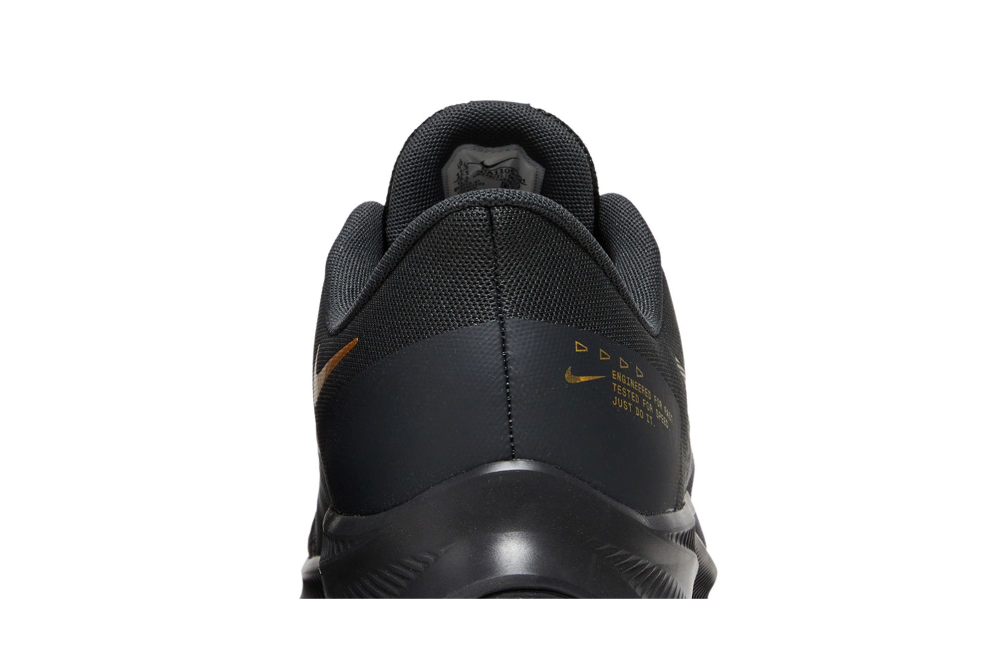 Cheap Nike Quest 4 ''Zwart Metallic Goud'' DA1105-010