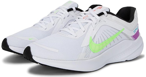 Nike Quest 5 防滑耐磨減震 低筒 跑步鞋 男款 白色 Lookbook Nike Quest 5 防滑耐磨減震 低筒 跑步鞋 男款 白色