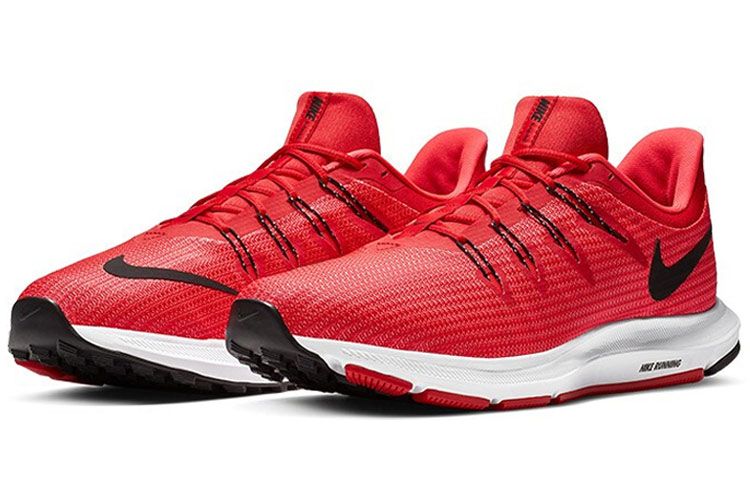 Lookbook Nike Quest 低筒 跑步鞋 男款 紅黑