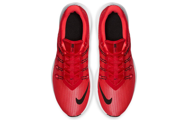 Shop Nike Quest 低筒 跑步鞋 男款 紅黑