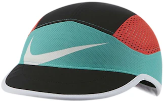 Nike Quick-Dry Foldable Cap Black/Red/Green Unisex Baseball Hat CW6070-011 Nike Quick-Dry Foldable Cap Black/Red/Green Unisex Baseball Hat CW6070-011