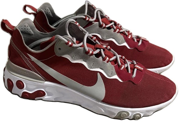 Nike React Element 55 'Alabama Crimson Tide' CK4795-600 Lookbook Nike React Element 55 'Alabama Crimson Tide' CK4795-600