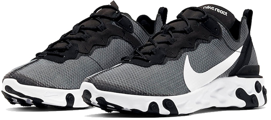 Nike React Element 55 'Anthracite' Sepatu Pria Hitam Abu-abu CI3831-002 Order Nike React Element 55 'Anthracite' Sepatu Pria Hitam Abu-abu CI3831-002