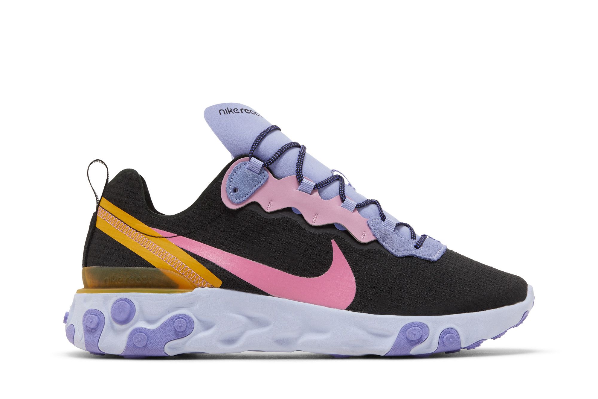 Nike React Element 55 'Black Palest Purple' CI9593-001