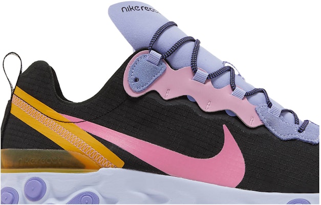 Nike React Element 55 'Hitam Ungu Palestin' CI9593-001 Order Nike React Element 55 'Hitam Ungu Palestin' CI9593-001