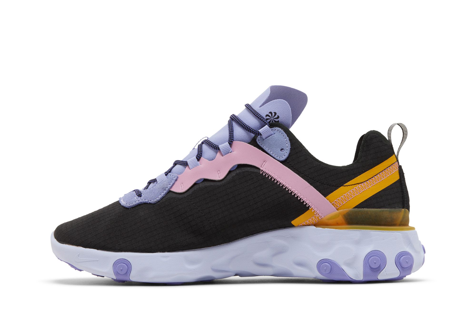 Shop Nike React Element 55 '黑色紫罗兰' CI9593-001