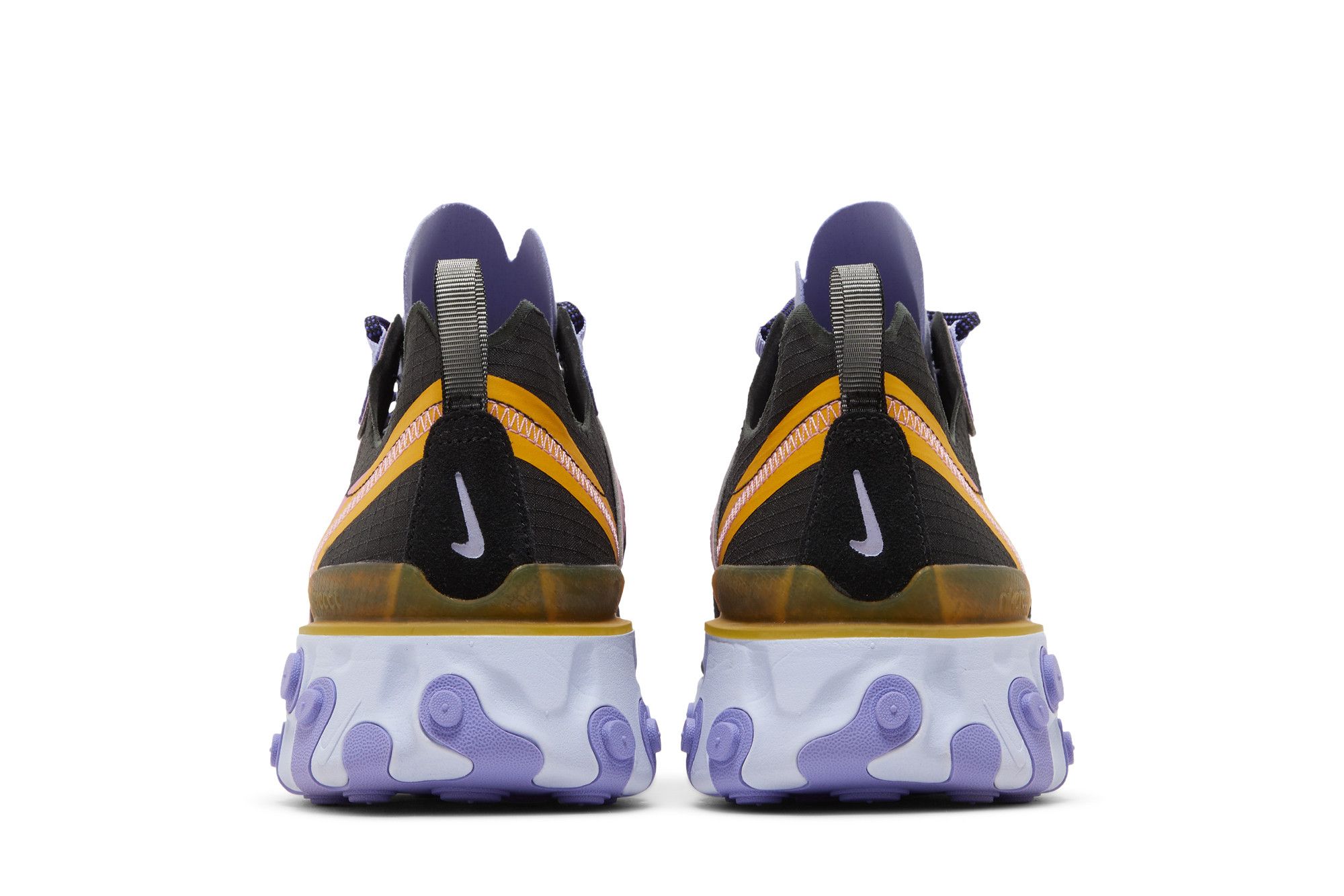 Sizing Nike React Element 55 '黑色紫罗兰' CI9593-001