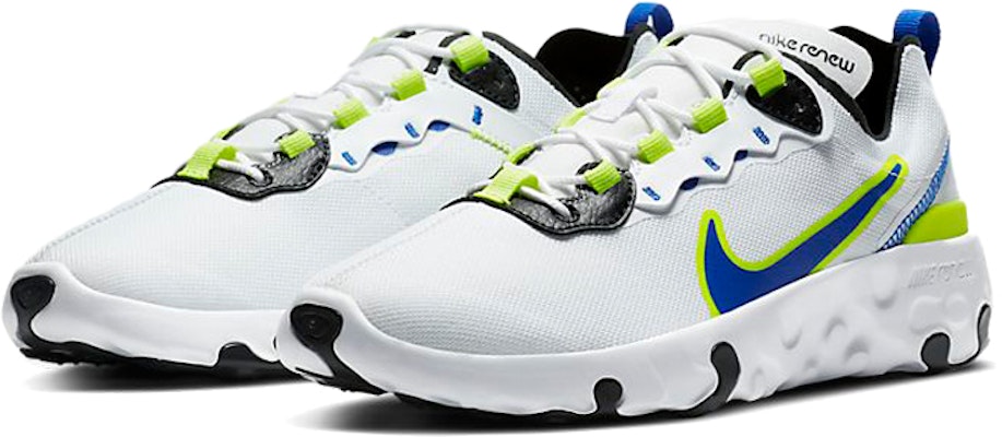 (JR) 耐克Renew Element 55 '蓝绿色白色' DA4671-100 Lookbook (JR) 耐克Renew Element 55 '蓝绿色白色' DA4671-100