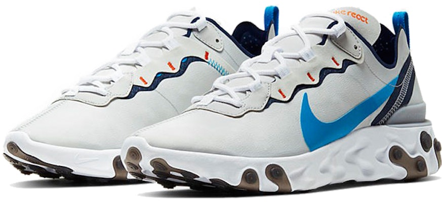 Nike React Element 55 'Biru Jernih' CZ3595-041 Lookbook Nike React Element 55 'Biru Jernih' CZ3595-041