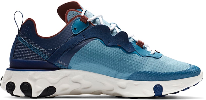 Nike React Element 55 'Coastal Blue' Biru Pantai CU1466-400 Order Nike React Element 55 'Coastal Blue' Biru Pantai CU1466-400