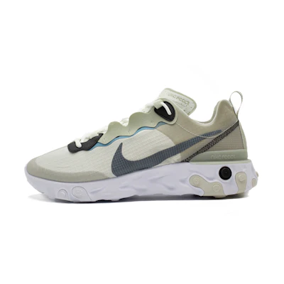 Nike React Element 55 'Creamyellow Gray'