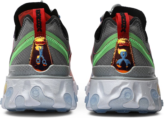 ナイキ リアクト エレメント 55 "Doernbecher" (2019) CV2592-600 Details for ナイキ リアクト エレメント 55 "Doernbecher" (2019) CV2592-600