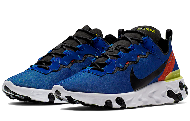 Lookbook Nike React Element 55 'Game Royal' Sepatu Pria BQ6166-403