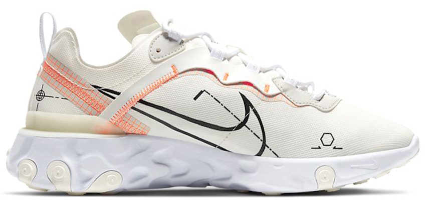 耐克React Element 55 '浅骨色原理图' CU3009-102 Order 耐克React Element 55 '浅骨色原理图' CU3009-102