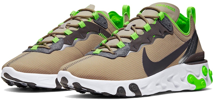 Nike React Element 55 'Lime Hijau' CQ4600-201 Order Nike React Element 55 'Lime Hijau' CQ4600-201