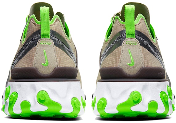 Nike React Element 55 'Lime Hijau' CQ4600-201 Shop Nike React Element 55 'Lime Hijau' CQ4600-201