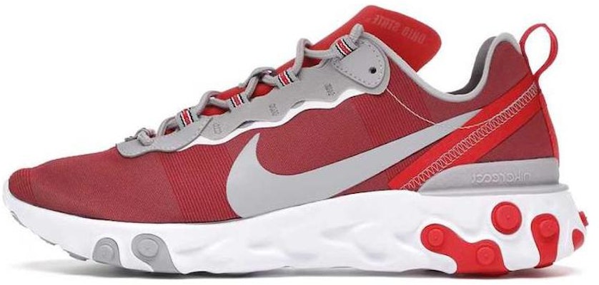 Nike React Element 55 'Ohio State Buckeyes' CK4798-600 Buy Nike React Element 55 'Ohio State Buckeyes' CK4798-600