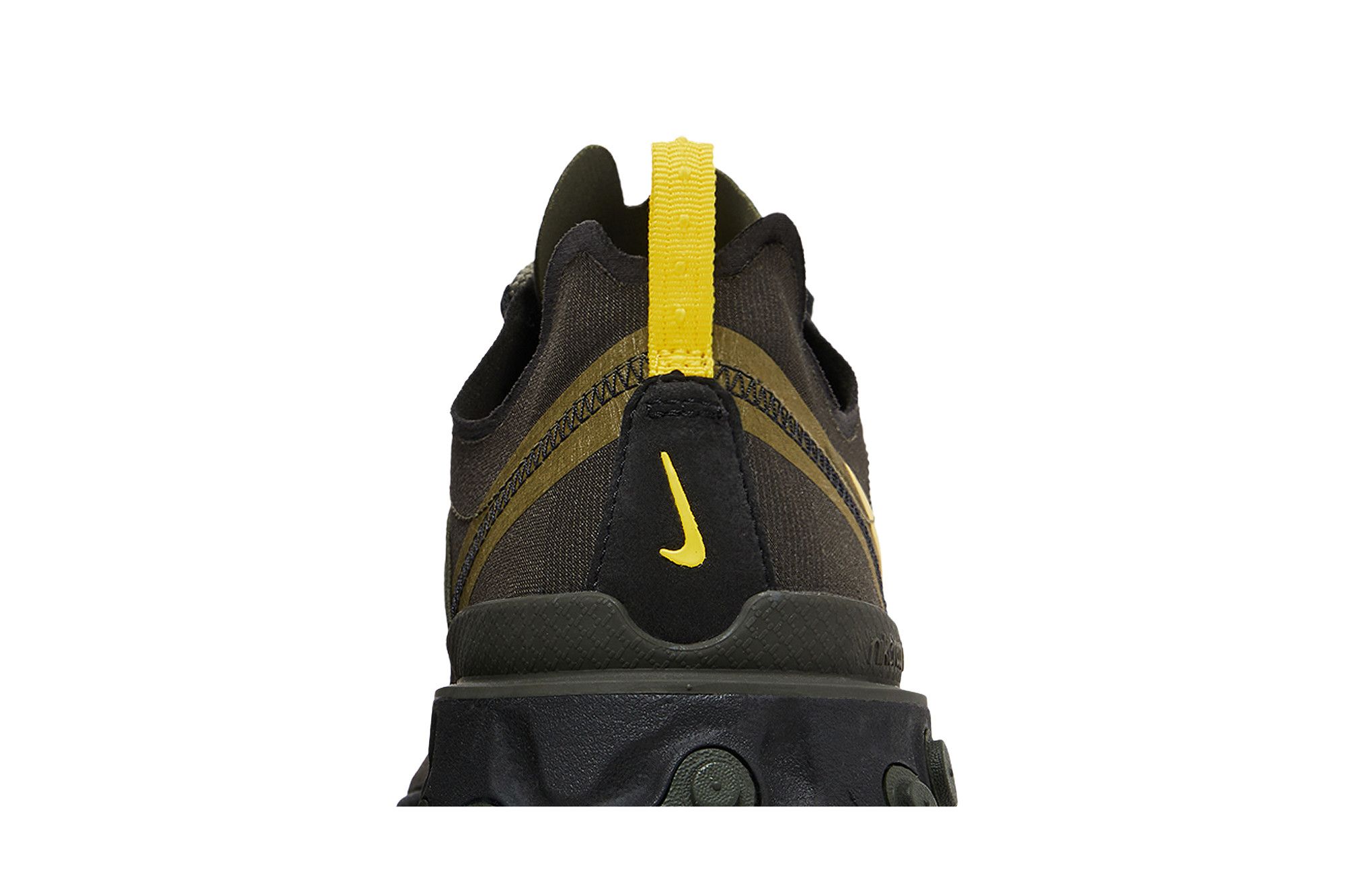 Sizing Nike React Element 55 'Oregon Ducks' Lelaki Wanita Kasut Sukan CK4797-300