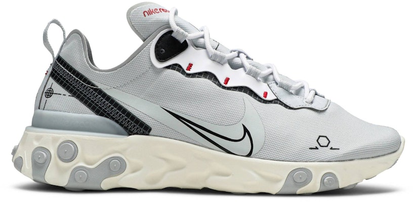 Nike React Element 55 'Platinum Schematic' CU3009-002 Buy Nike React Element 55 'Platinum Schematic' CU3009-002