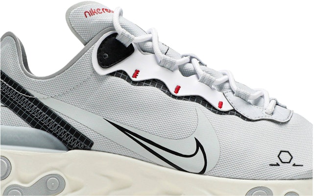Nike React Element 55 百搭舒適簡約 減震耐磨 低幫 跑步鞋 男款 灰色 Order Nike React Element 55 百搭舒適簡約 減震耐磨 低幫 跑步鞋 男款 灰色