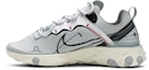 Lookbook Nike React Element 55 'Platinum Schematic' Lelaki/Perempuan Kasut CU3009-002