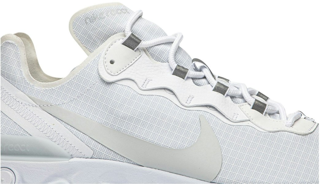 Nike React Element 55 'Pure Platinum' BQ6167-101 Lookbook Nike React Element 55 'Pure Platinum' BQ6167-101