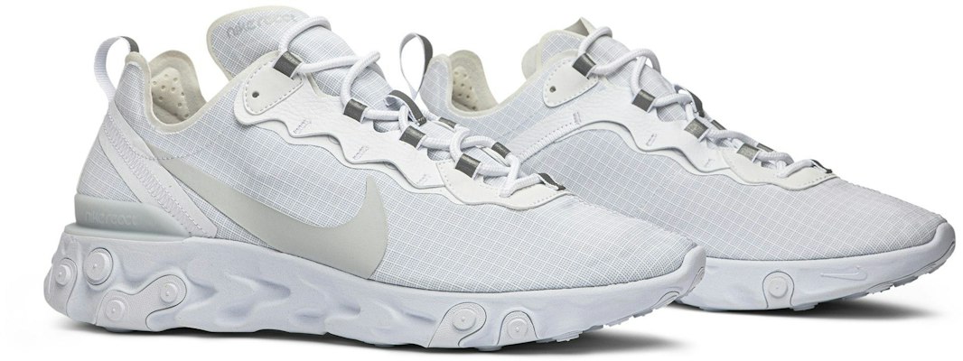 Nike React Element 55 'Pure Platinum' BQ6167-101 1