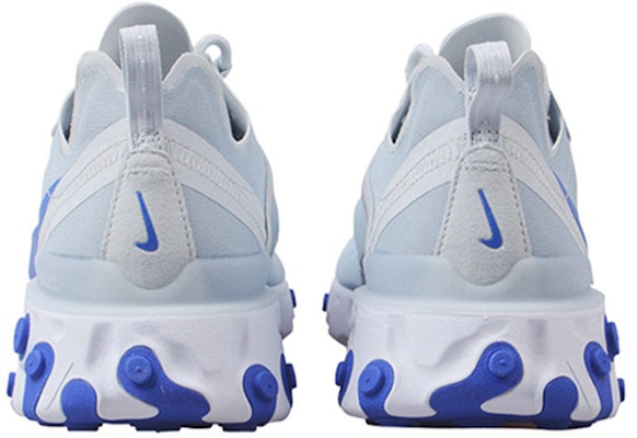 耐吉 React Element 55 運動 低筒 跑步鞋 男款 藍白 Shop 耐吉 React Element 55 運動 低筒 跑步鞋 男款 藍白