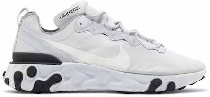 Nike React Element 55 'Pure Platinum Thunder Grey' BQ6166-011 Nike React Element 55 'Pure Platinum Thunder Grey' BQ6166-011