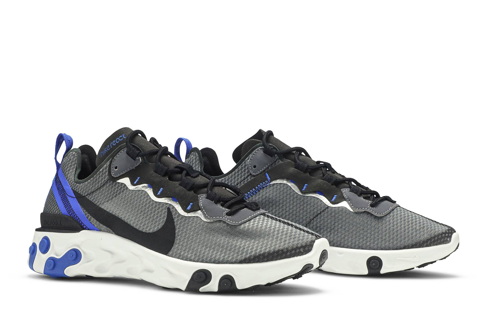 Cheap Nike React Element 55 'Racer Blue' Lelaki Wanita Kasut CI3831-003