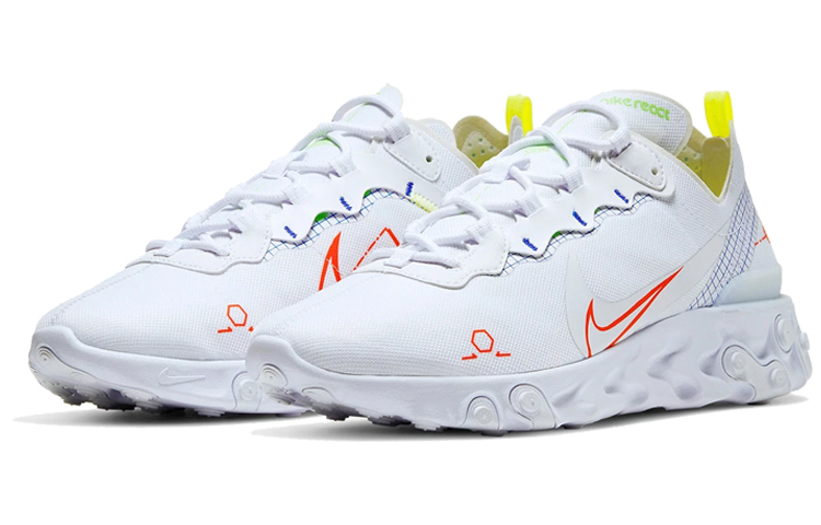 Lookbook 나이키 리액트 엘리먼트 55 '스키매틱' CU3009-101