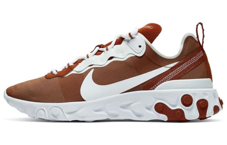 Buy Nike React Element 55 'Texas Longhorns' Lelaki Wanita Kasut Sukan CK4851-800